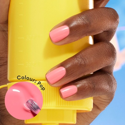 Лак для ногтей Green Nail Polish Pastel Pink Classic Natural 9-Free — фото 2