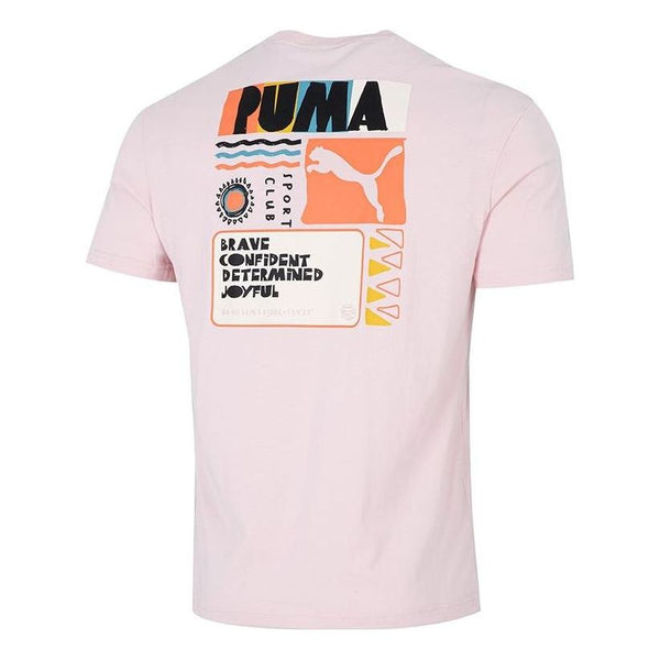 

Футболка hc relaxed tee 'pink' Puma, розовый
