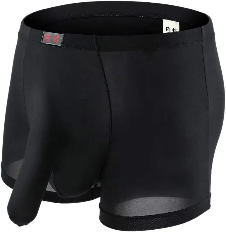 Трусы боксеры мужские, Black