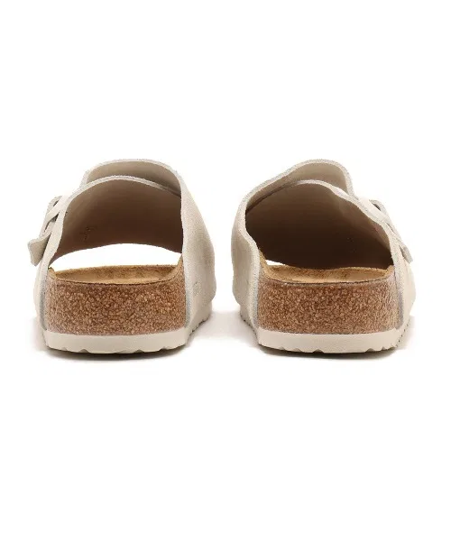 Унисекс сандалии Birkenstock Zurich из замши белые — фото 3