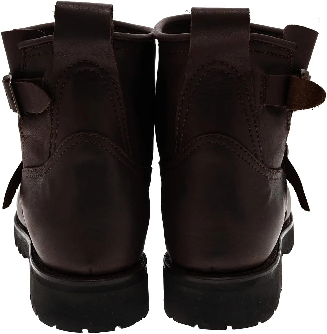 FB Fashion Boots FB Модные ботинки Унисекс Байкерские ботинки Road Trip Низкие Коричневые Инженерные ботинки Байкерские ботинки — фото 4