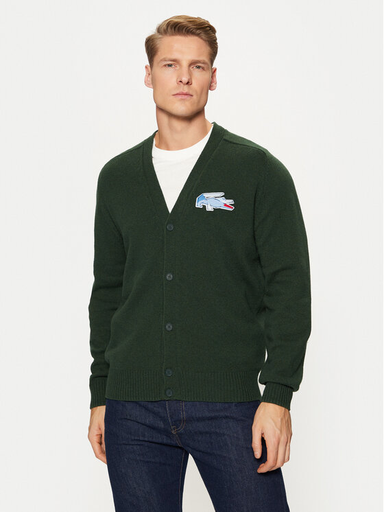 

Классический кардиган кроя Lacoste, зеленый