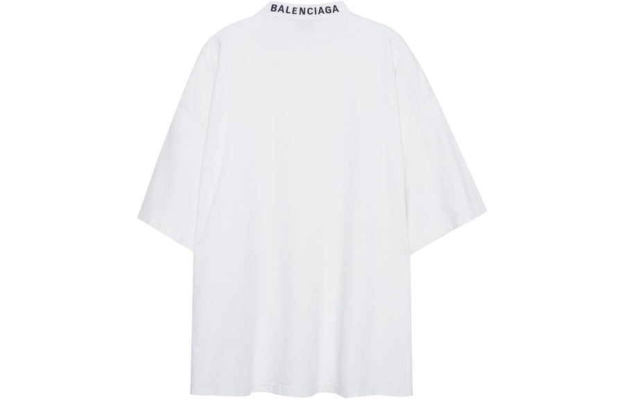 Футболка Balenciaga I Love T-shirt Large Fit 'White', белый — фото 2