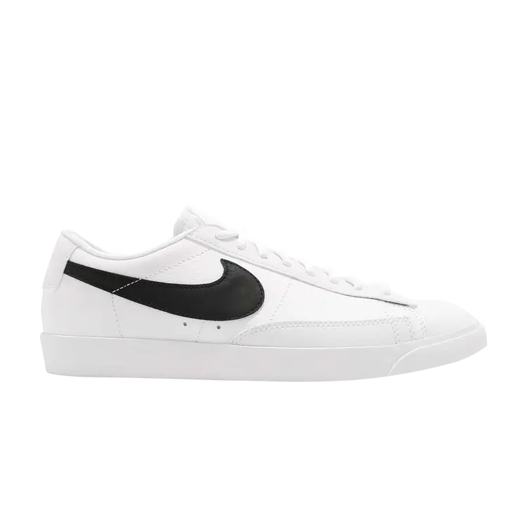

Кроссовки Nike Blazer Low Leather 'White Black', белый, Белый;серый, Кроссовки Nike Blazer Low Leather 'White Black', белый