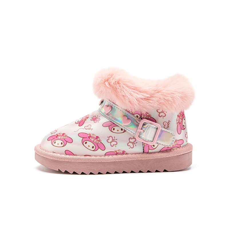 

Hello Kitty устойчивые к истиранию легкие утепленные ботинки mid top для детей и подростков Sanrio, розовый