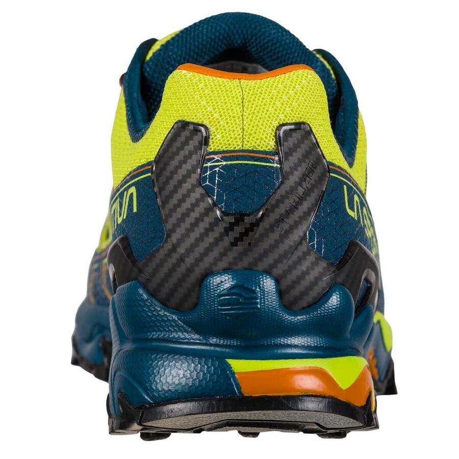 Кроссовки для бега по пересеченной местности (мужские) - LA SPORTIVA Ultra Raptor II - Carbon/Hawaian Sun — фото 4