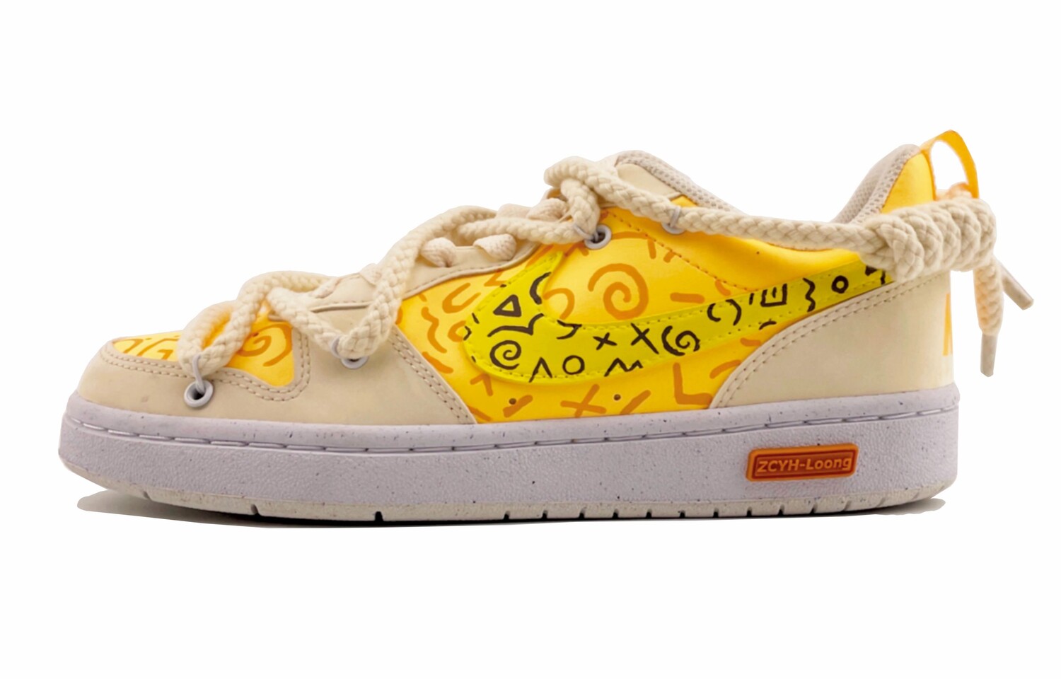 

Кроссовки Nike Court Borough Skateboarding Shoes Women's Low-top Orange/White, цвет Orange