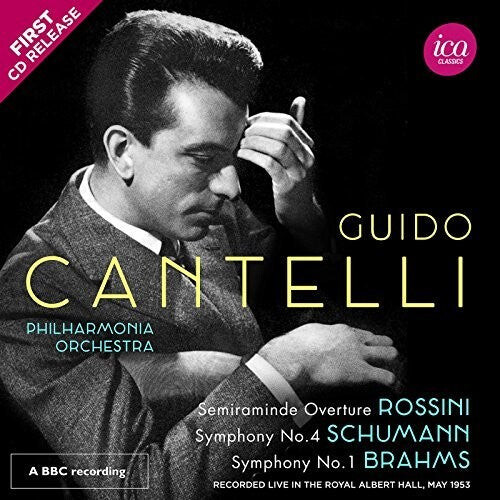 

CD диск Brahms / Schumann / Cantelli: Symphony 4 / Symphony 1