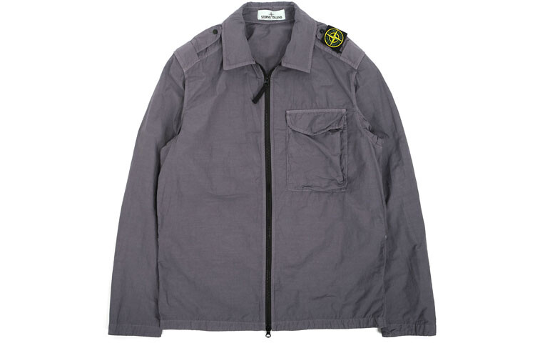 

Куртка мужская Лаймово-серая Stone Island, серый