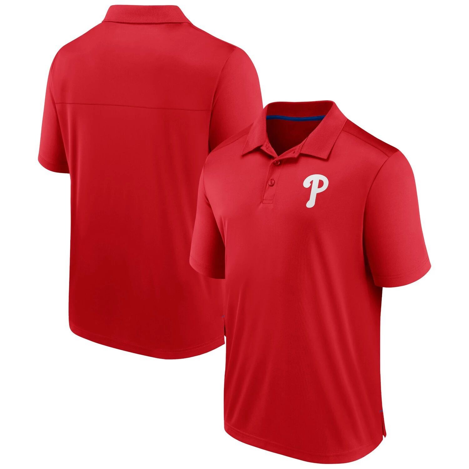 

Мужская красная футболка-поло Fanatics Philadelphia Phillies, Красный, Мужская красная футболка-поло Fanatics Philadelphia Phillies