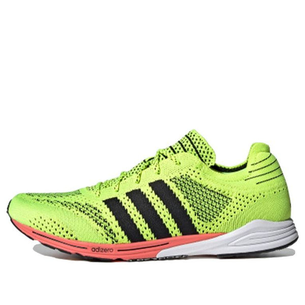 

Кроссовки adizero prime 'solar yellow' Adidas, зеленый