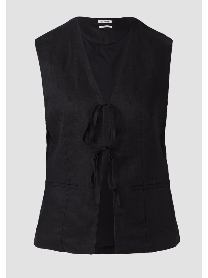 

s.Oliver Жилет для помещений, цвет 9999_черный