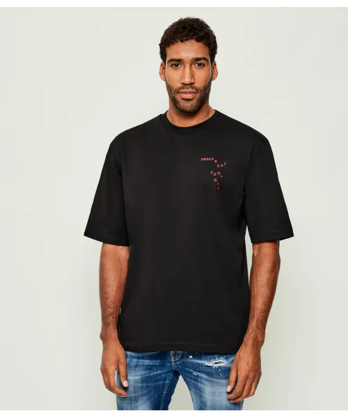 

Футболка Loose fit Dsquared2, черный