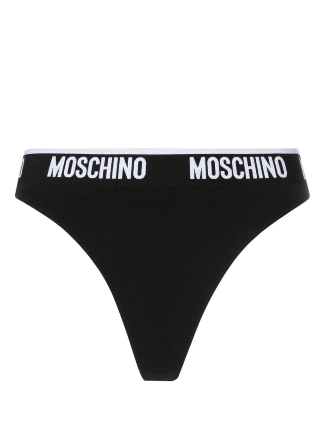 

Moschino трусы-брифы с логотипом, черный