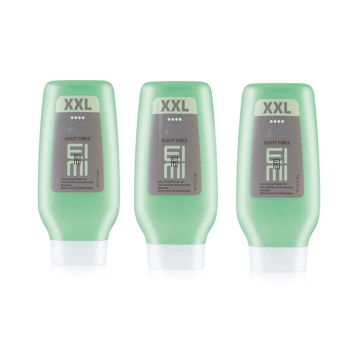 Гель для укладки волос Wella Sculpt Force XXL High Hair Flubber, 3 x 250 мл High Hair