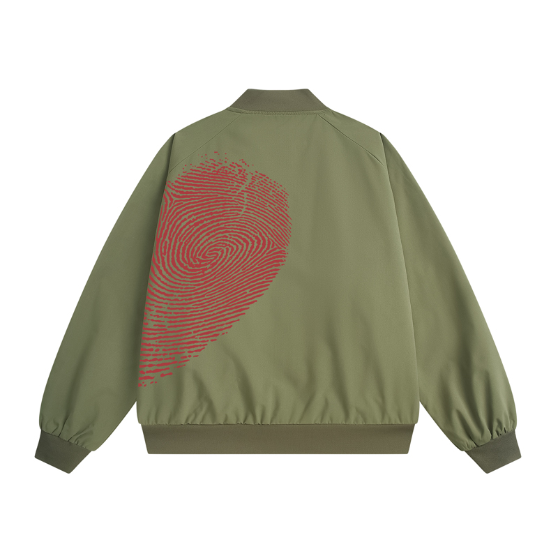 

FUERZA Куртка Unisex, Army Green (Red Fingerprint)