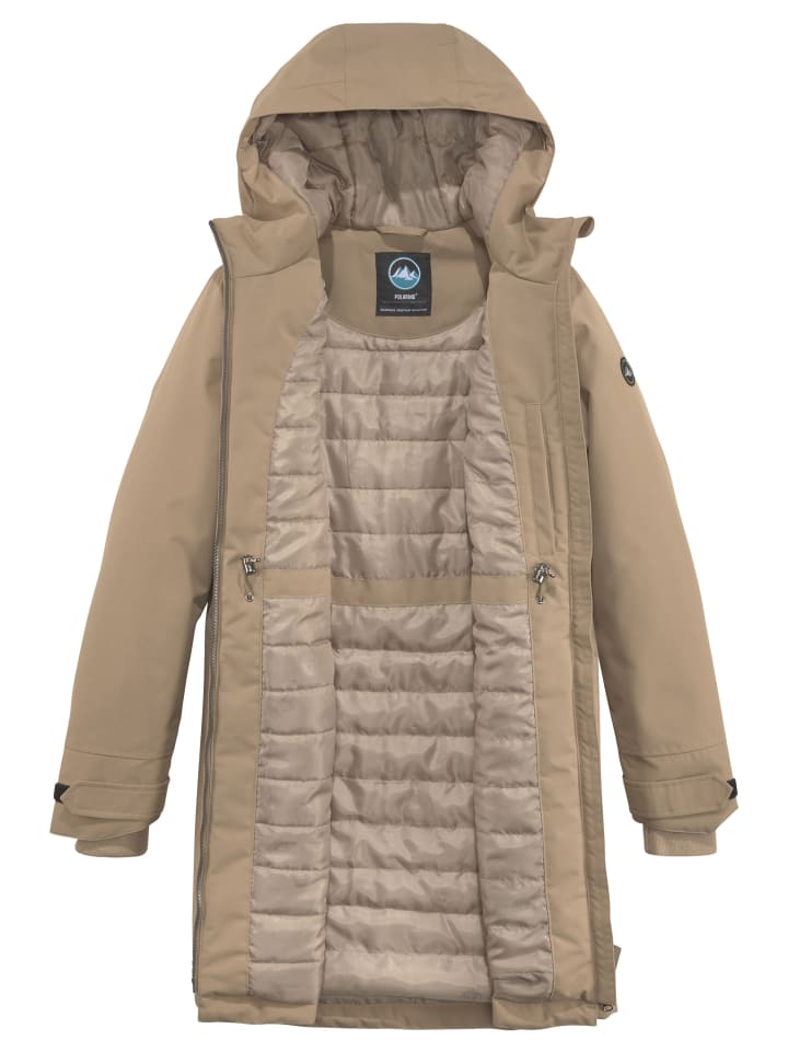 

Polarino Функциональная парка бежевого цвета