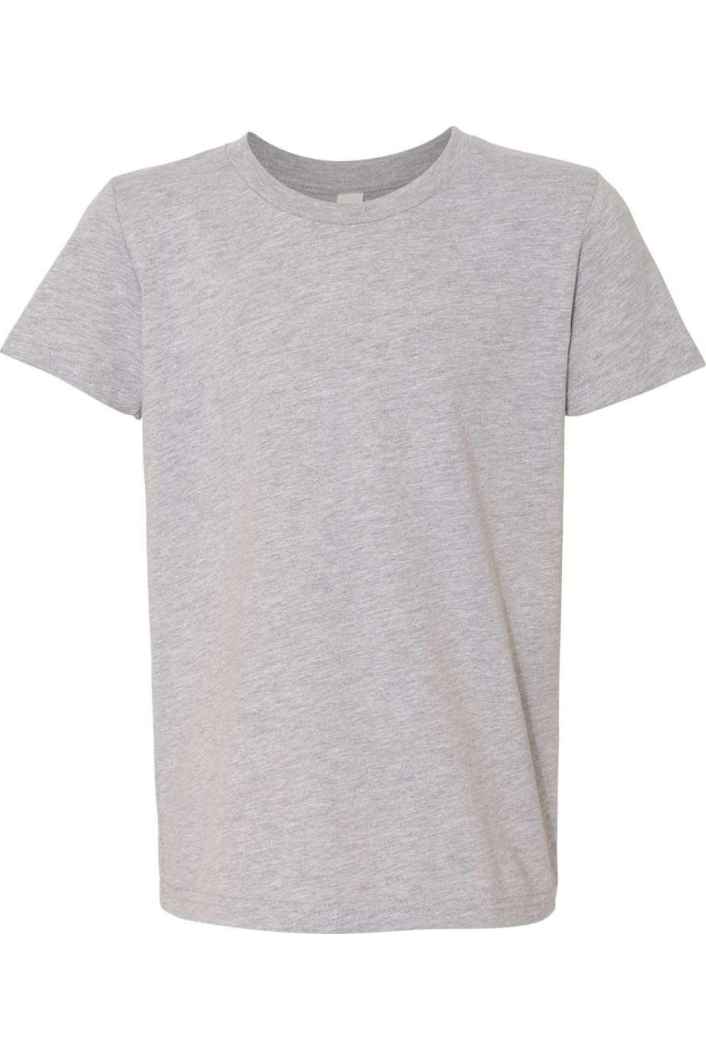 

Футболка молодежная BELLA + CANVAS CVC Jersey, цвет athletic heather