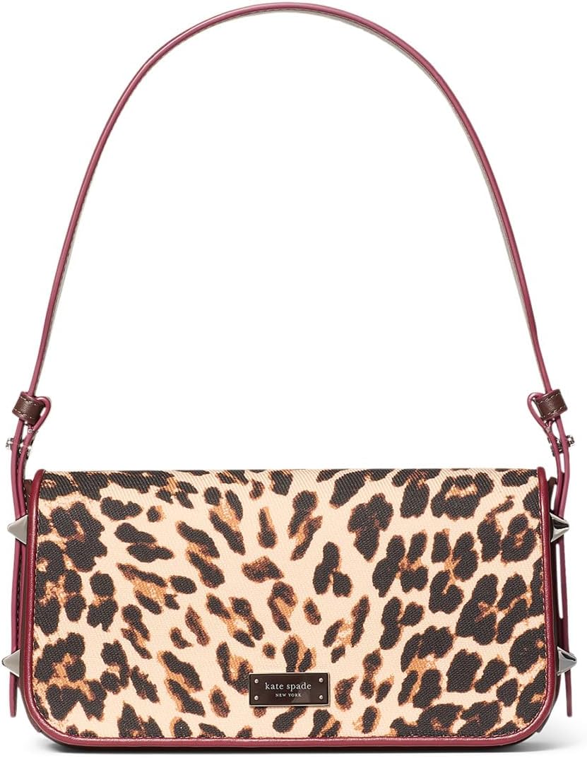 

Сумка через плечо Kate Spade New York Liv Downtown Leopard Fabric Shoulder Bag, цвет Leopard Multi