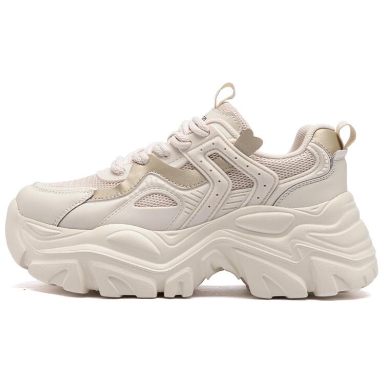 

Кроссовки AGSDON Chunky Sneakers Women's Low-top, бежевый
