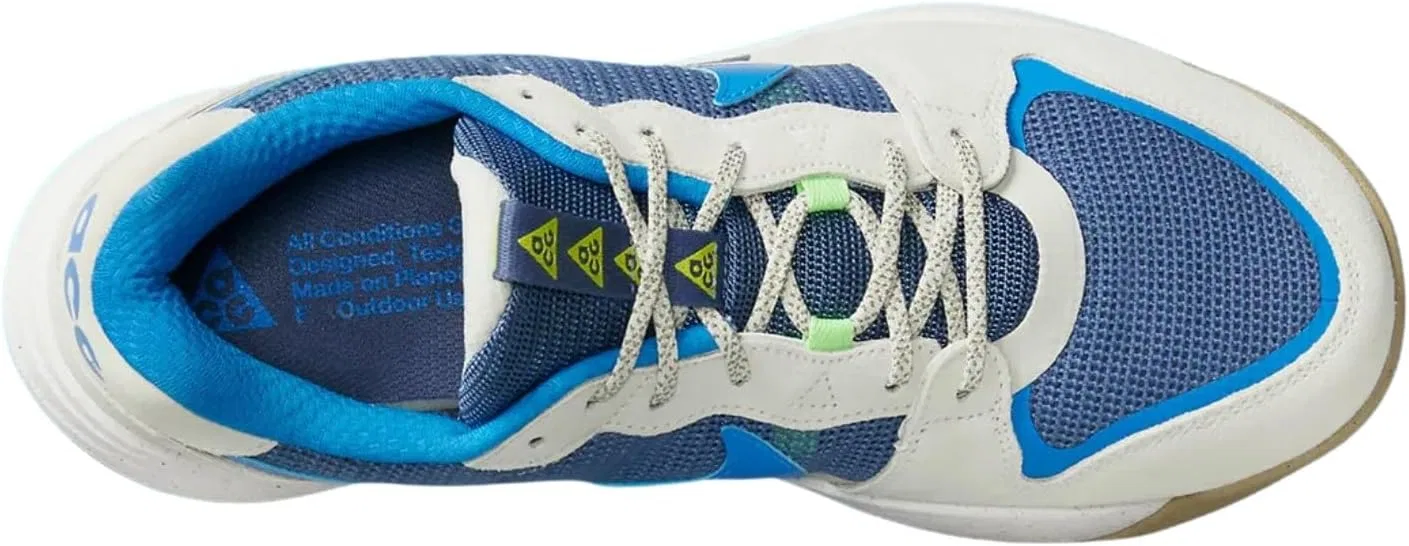 Кроссовки Nike ACG Lowcate, Light Bone/Diffused Blue/Summit White/Light Photo Blue — фото 3