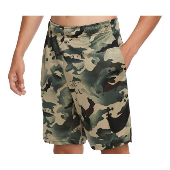 

Шорты dri-fit camouflage training shorts red green redgreen Nike, красный