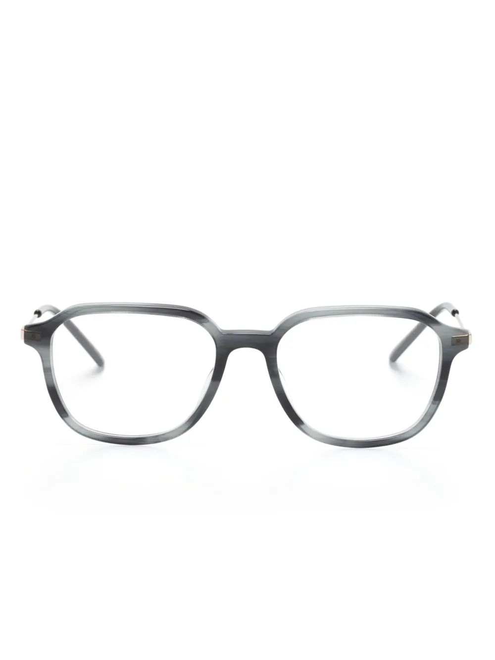 

Очки в квадратной оправе черепаховой расцветки Gucci Eyewear, черный
