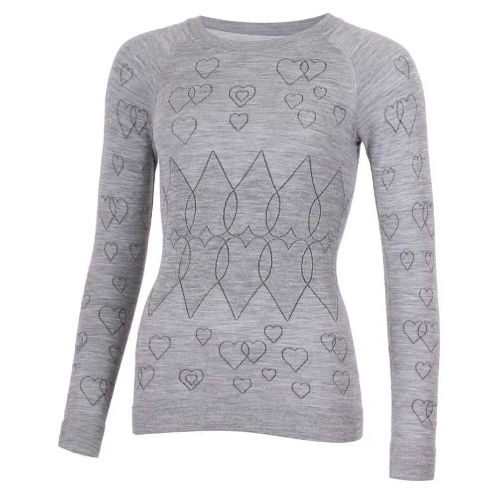 

Футболка Lasting MIA 8449 long sleeve, серый