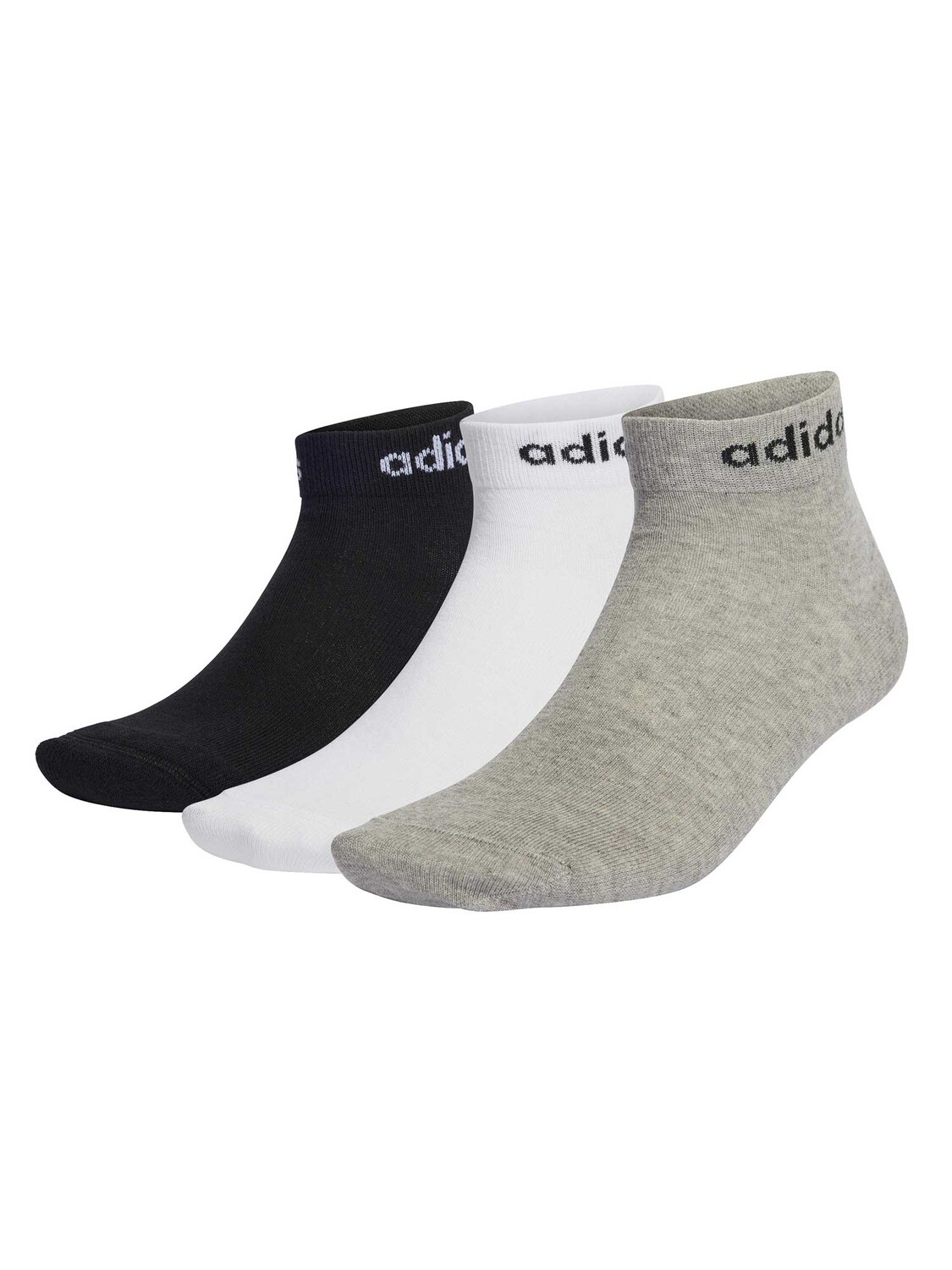 

Носки Adidas Performance Think Linear Ankle 3 Pairs, серый