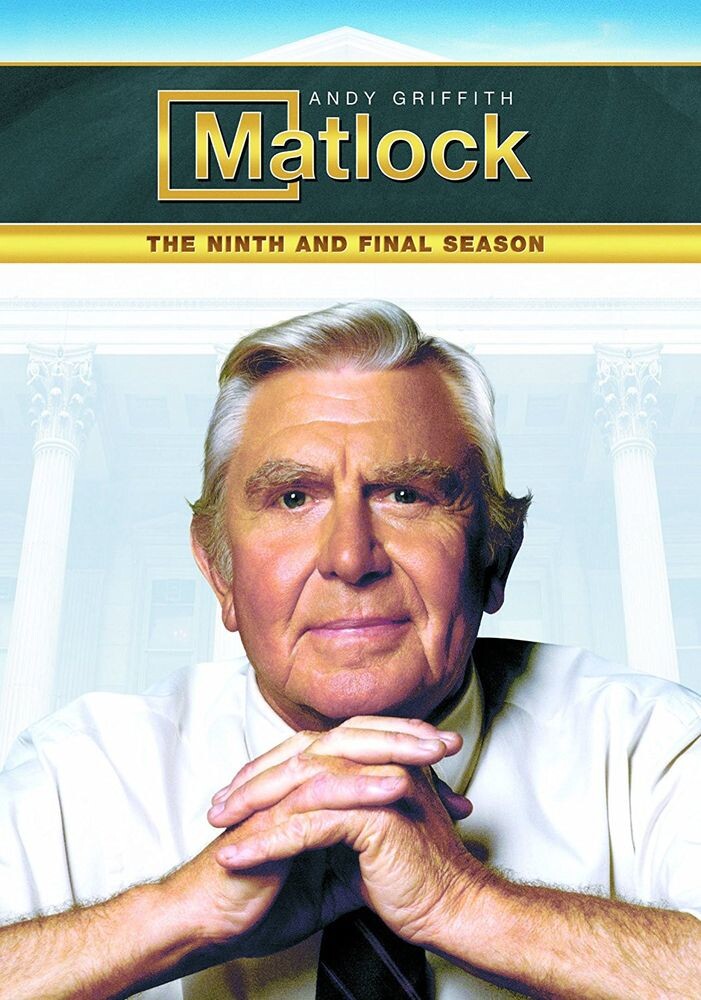 

Диск DVD Matlock: The Ninth & Final Season (5pc) / (full)