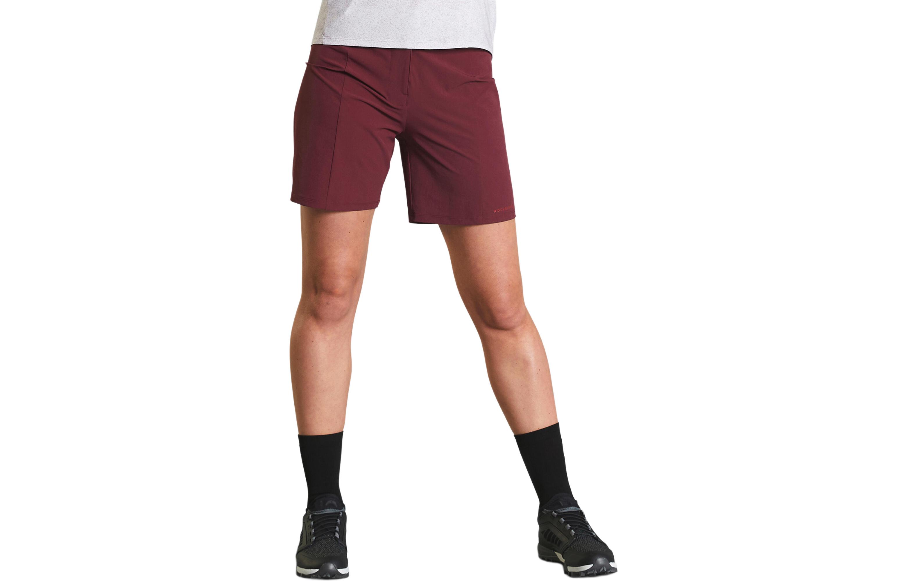 

Женские повседневные шорты бордовые DECATHLON