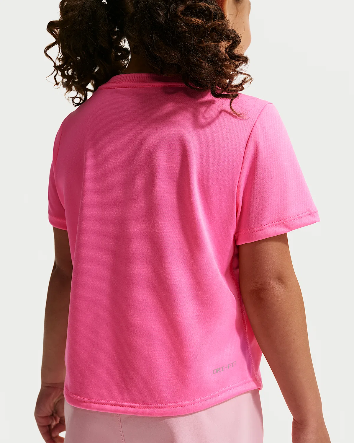 Детская футболка Dri-FIT All Day Play Nike, Pink Glow — фото 2