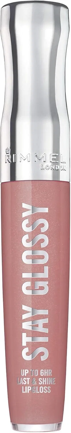 Блеск для губ Ri ммel StayGloss Slip Gloss 0.18 fl oz, оттенок Blushing Belgraves Rimmel — фото 2