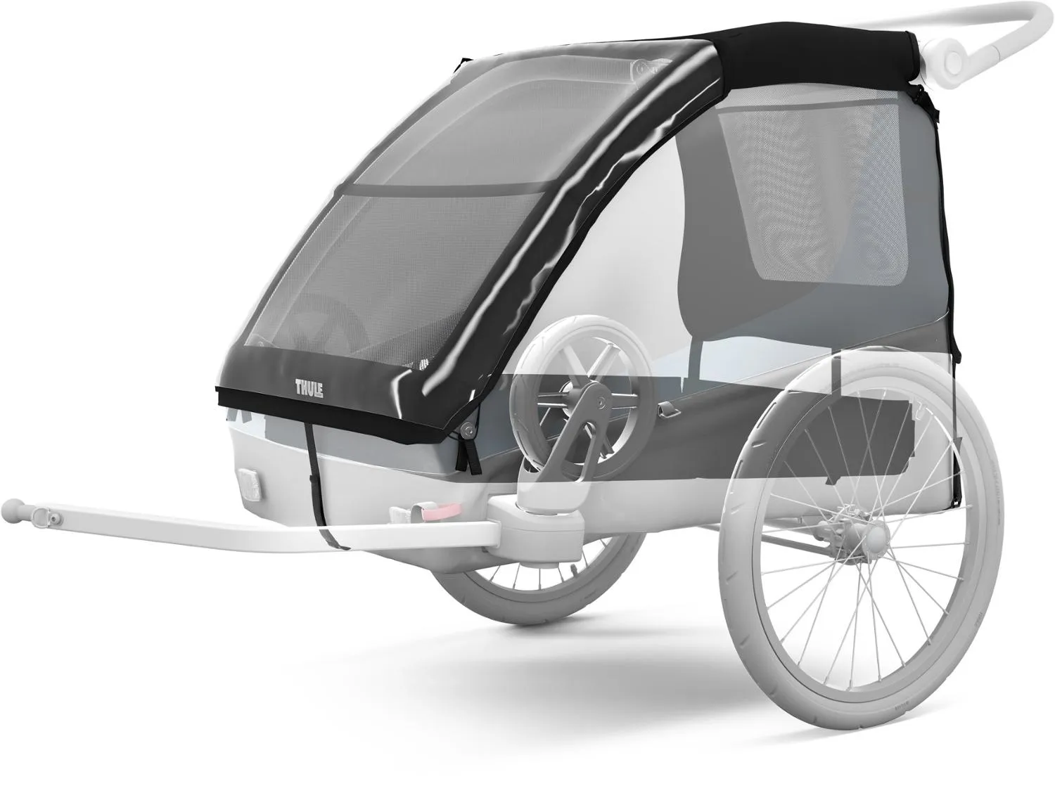 

Курьерский прицеп для собак Thule, Black