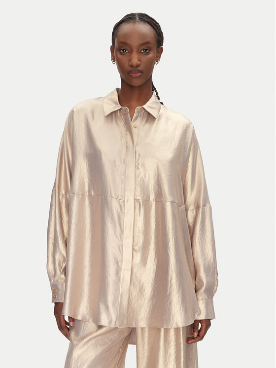 

Свободная рубашка 53-7016-922 Access Fashion, золотой