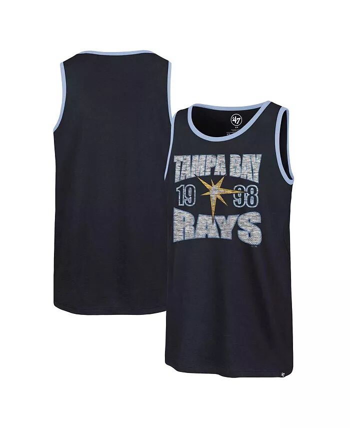 

Мужская темно-синяя майка Tampa Bay Rays Upload Franklin '47 Brand