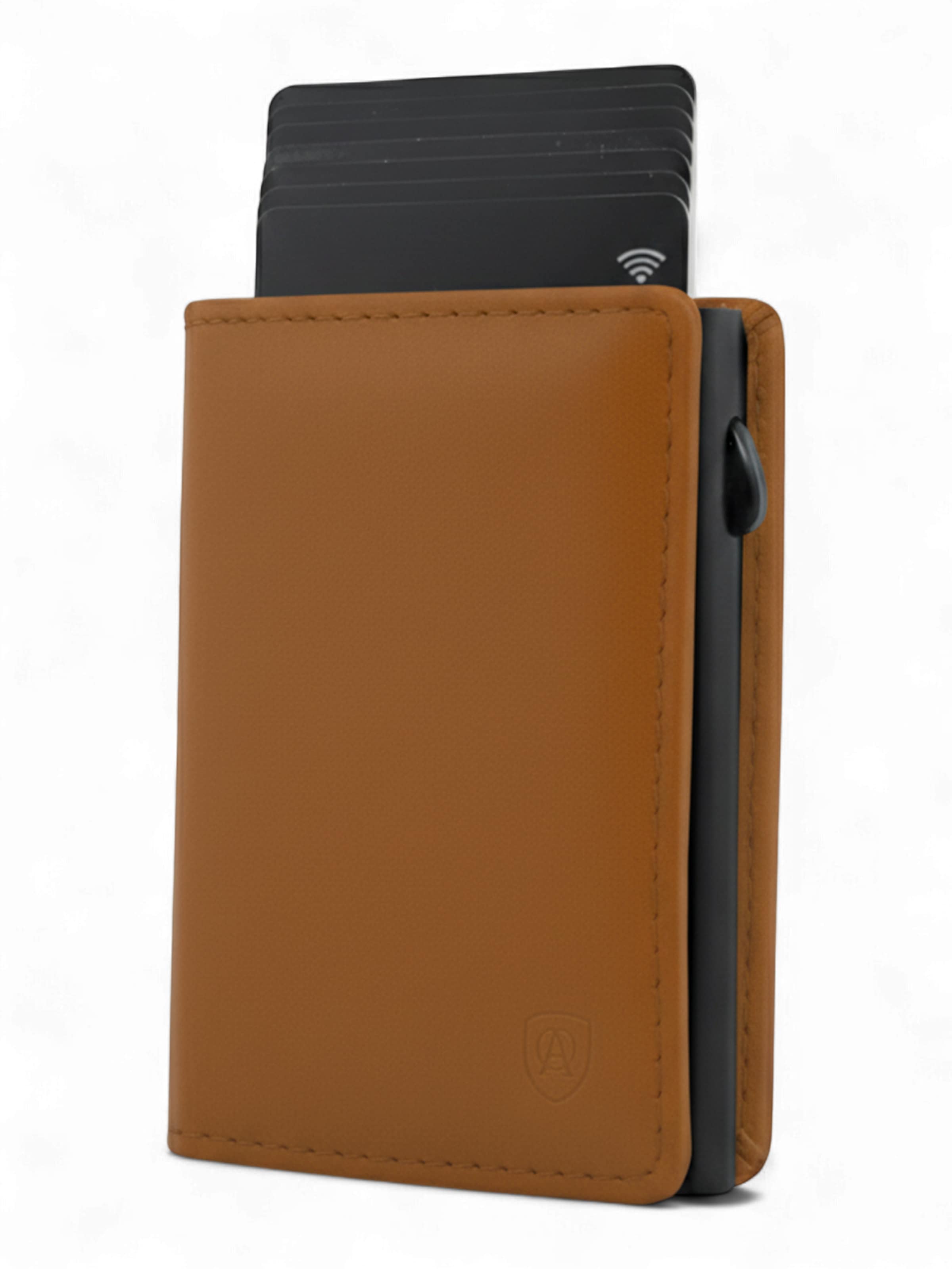 

Akaroa Кошелек 'Slim Wallet Pelle II' в светло-коричневом цвете