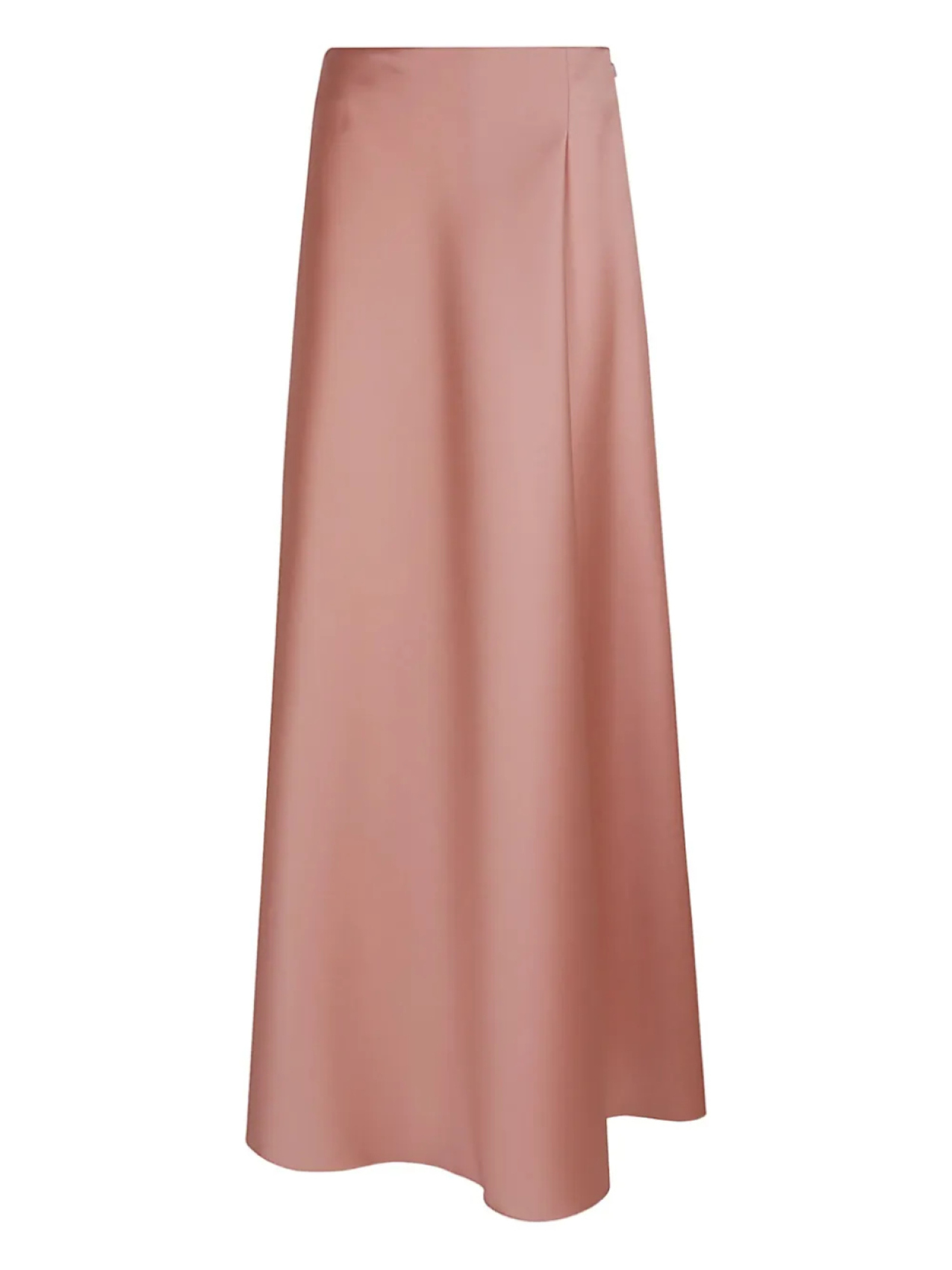 

Юбка макси из атласа Alberta Ferretti, розовый