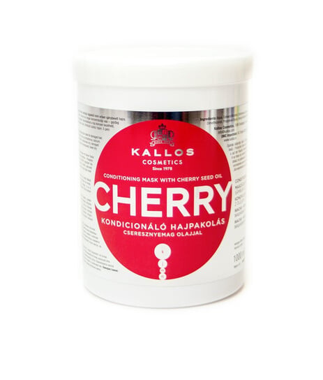 

Маска-кондиционер с маслом вишневых косточек, 1000 мл Kallos, Cherry
