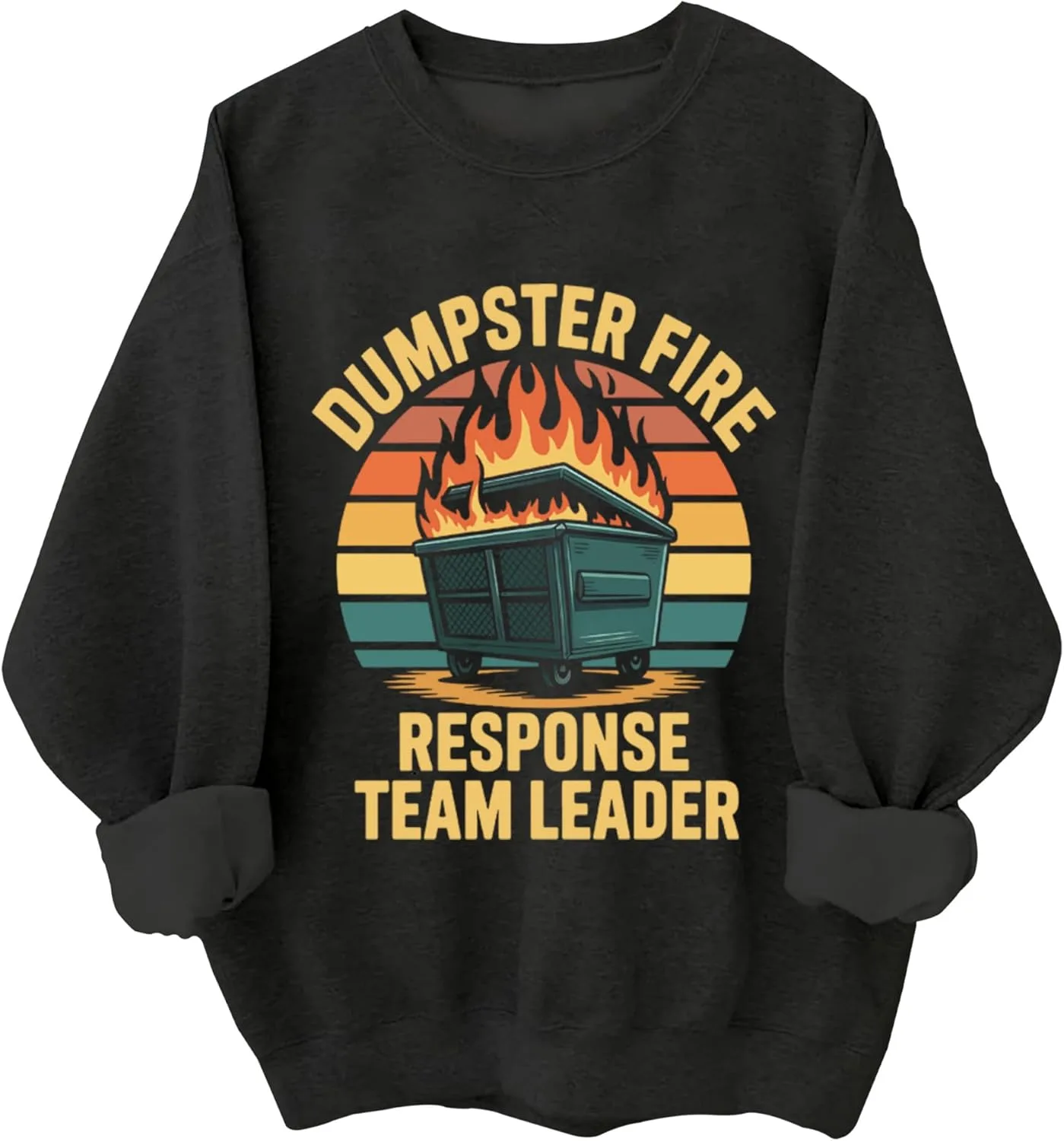 

Толстовка Dumpster Fire Response Team Leader Relliot