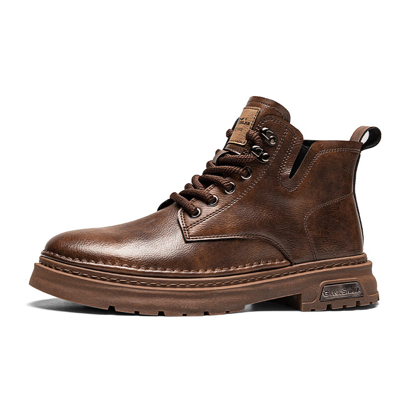 

Мужские ботинки Cahhrrn X Martin Boot Men Beige G.N.Shijia