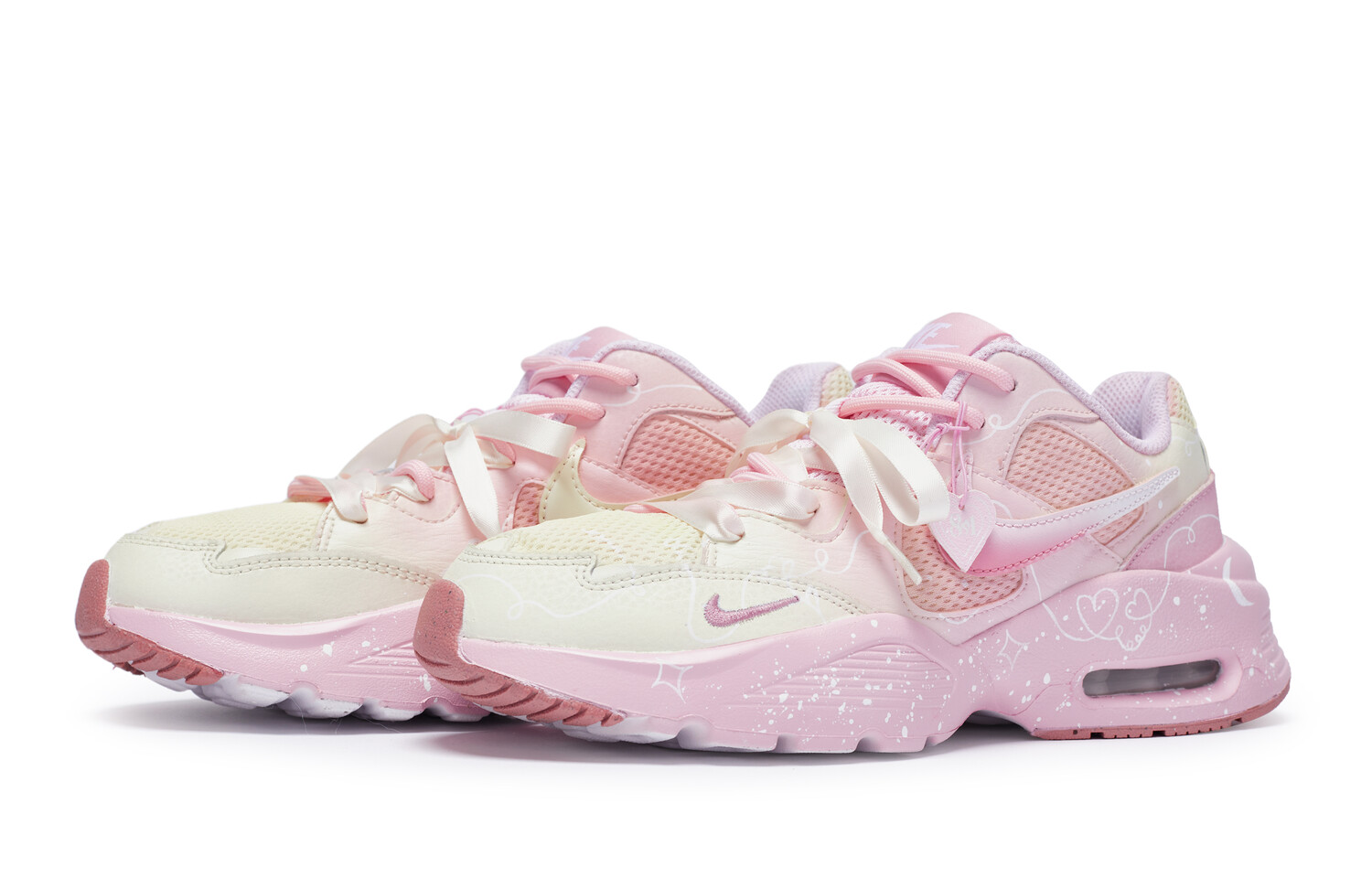 Кроссовки Air Max Fusion женские с низким верхом, заварной крем Nike — фото 3