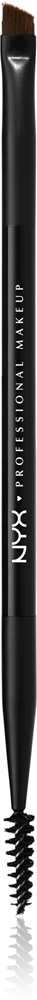 

Профессиональная двойная кисть для бровей Nyx Professional Makeup, 1 шт