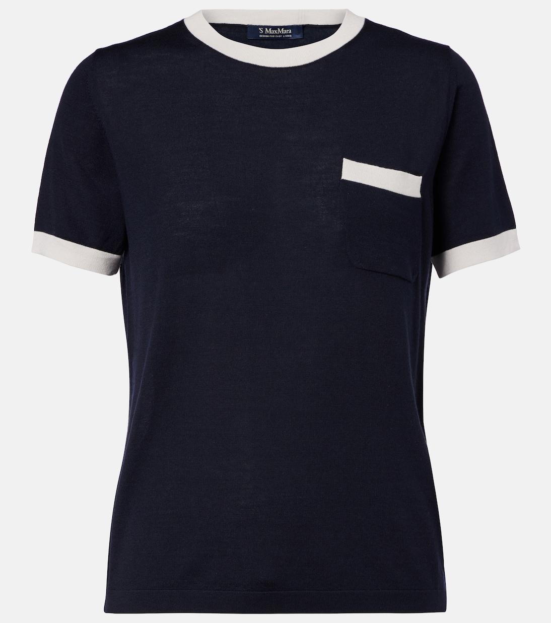 

Верблюжья шерсть Egidio S Max Mara, Blu S Con Bordi
