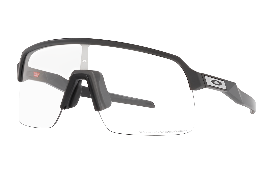 

Солнцезащитные очки унисекс с пластинчатой оправой неправильной формы Oakley, черный