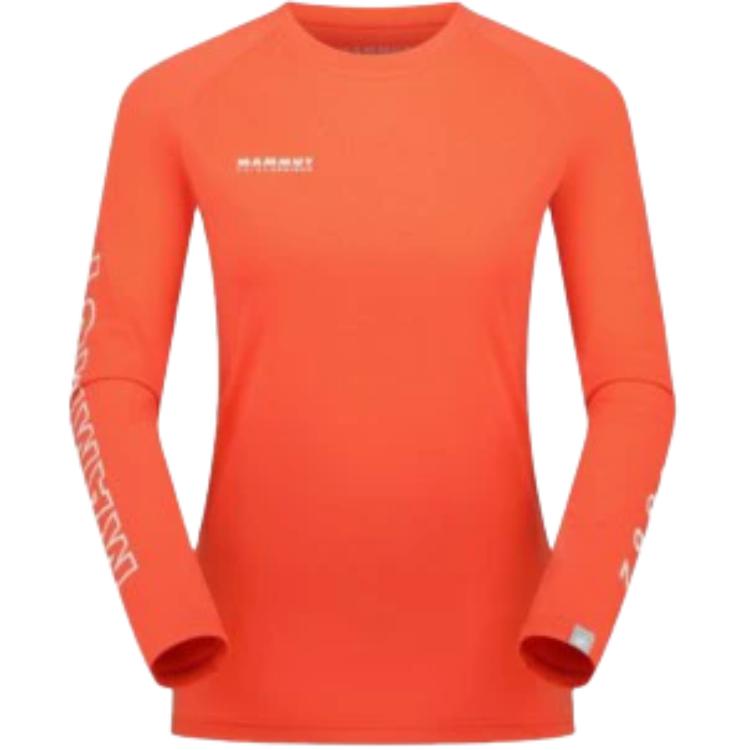 

Женская футболка с рукавами реглан QD Mammut, оранжевый