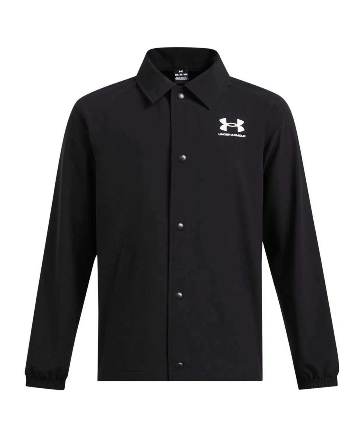 Куртка-тренер утепленная UA Icon Woven Coach Jacket для детей, черный