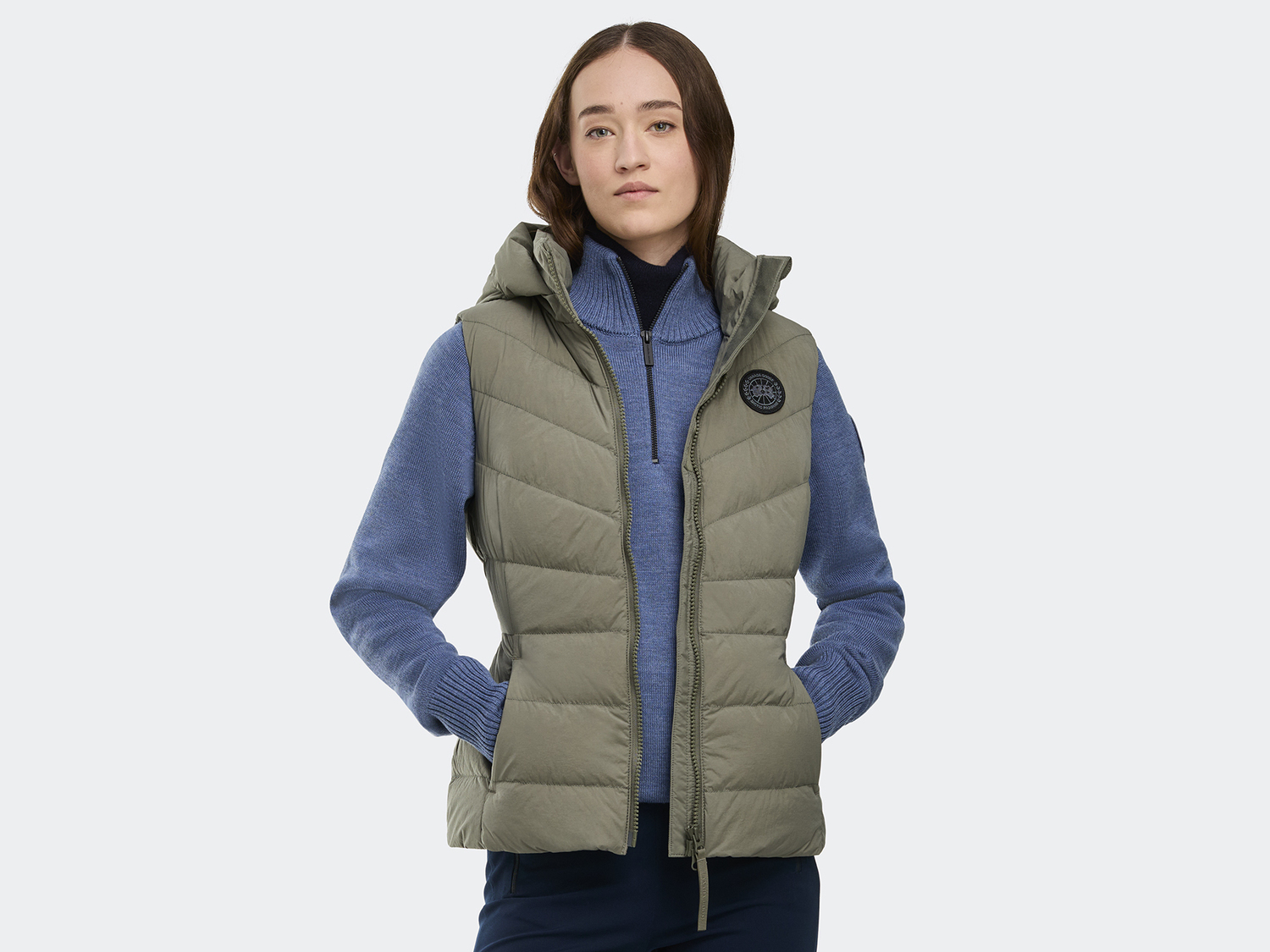 

Жилет Canada Goose Clair Black Label, Smokey Sage