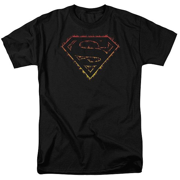 

Футболка с логотипом Superman в виде контура пламени Licensed Character