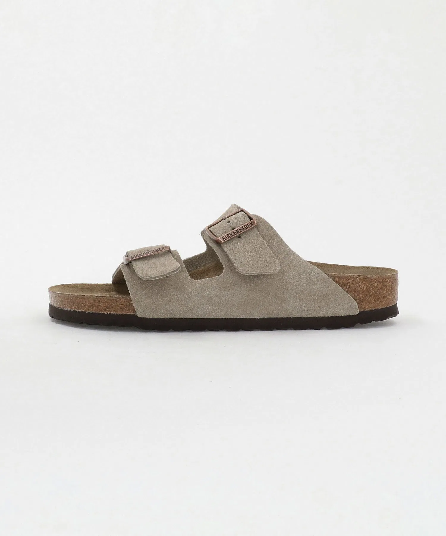 Мужские сандалии BIRKENSTOCK Arizona из замши бежевые